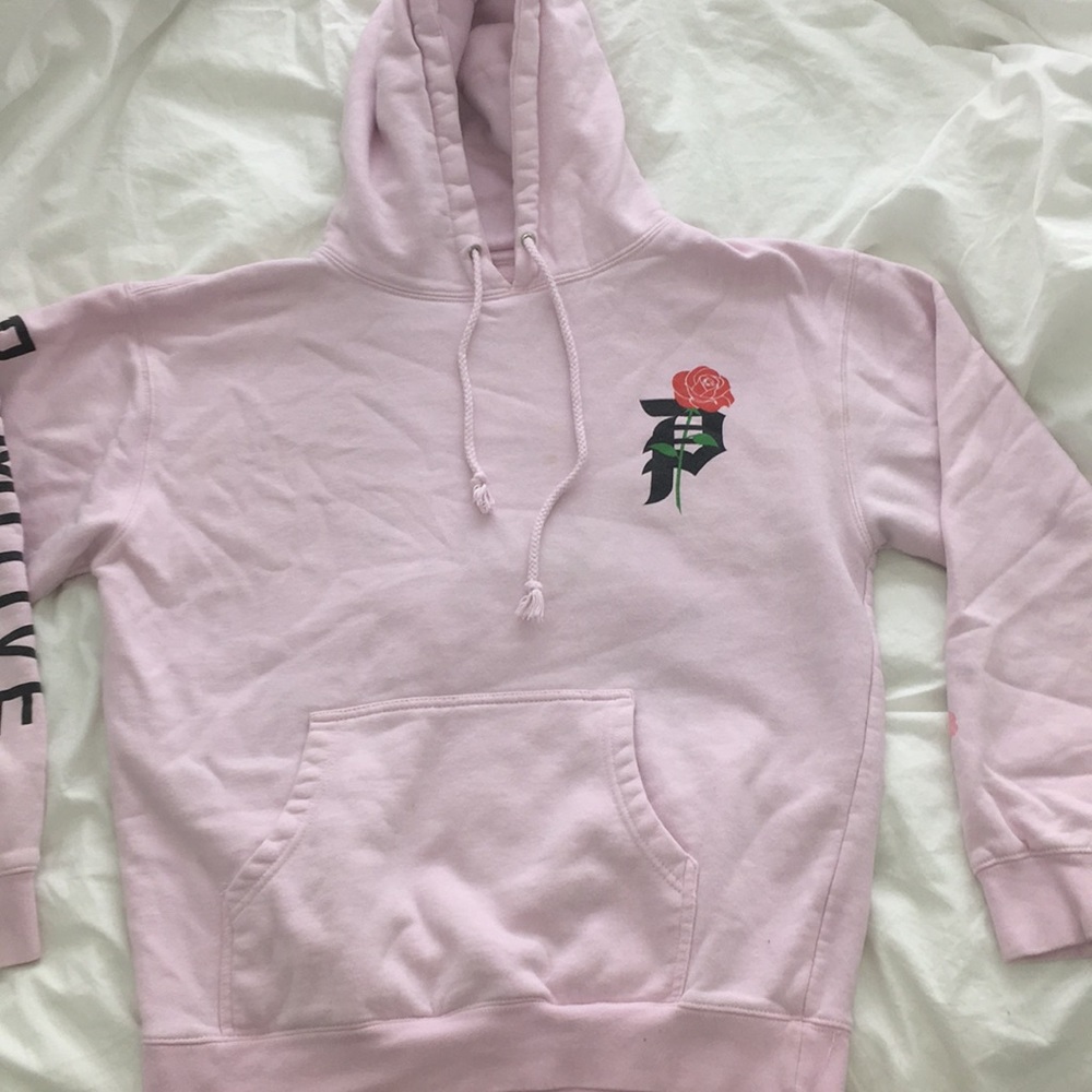 Light Pink Primitive Heart Breaker Sweatshirt